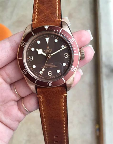 tudor black bay bronze replica|tudor black bay bronze patina.